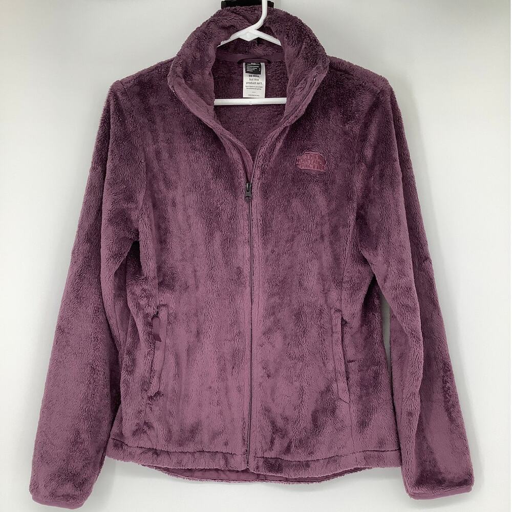 The North Face Women's Small Midnight Mauve Osito Fleece Jacket Full Zip OS44-14 - Picture 3 of 8